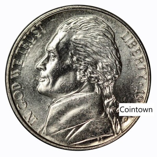 1991 P 5C Jefferson Nickel Single Coin BU Uncirculated