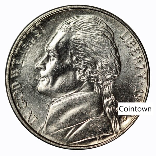 1987 D 5C Jefferson Nickel Single Coin BU Uncirculated