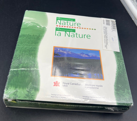 1996 Canada Little Ones Nature 4 Sterling Silver Coin Set SEALED OGP 1.1112 ASW