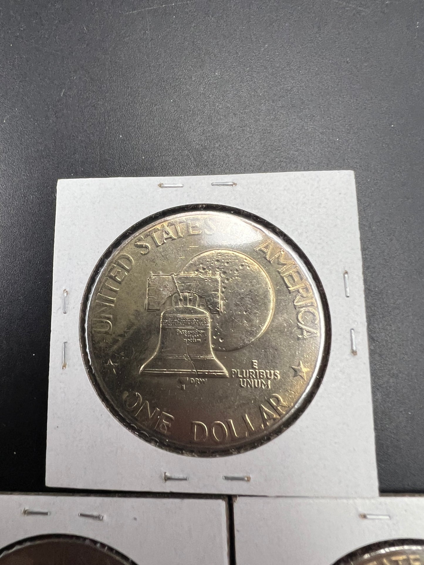 Toner Trio Ike Eisenhower Copper Nickel Dollars CH AU / BU 1972 P & D & 1976 Type 2 $1 Coins