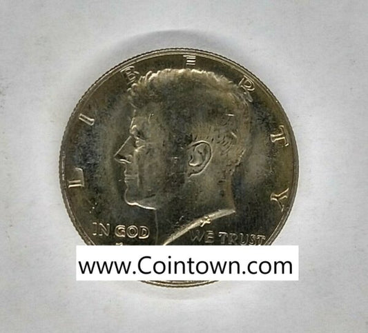 1981 P 50C Kennedy Clad Half Dollar Coin BU UNC