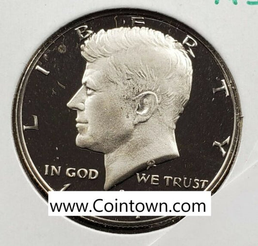 1990 S 50C Kennedy Proof Clad Half Dollar Single Coin