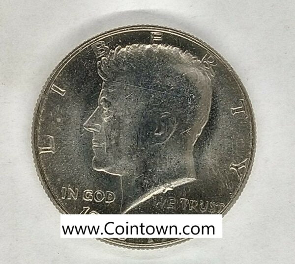 1972 P 50C Kennedy Clad Half Dollar Coin BU UNC