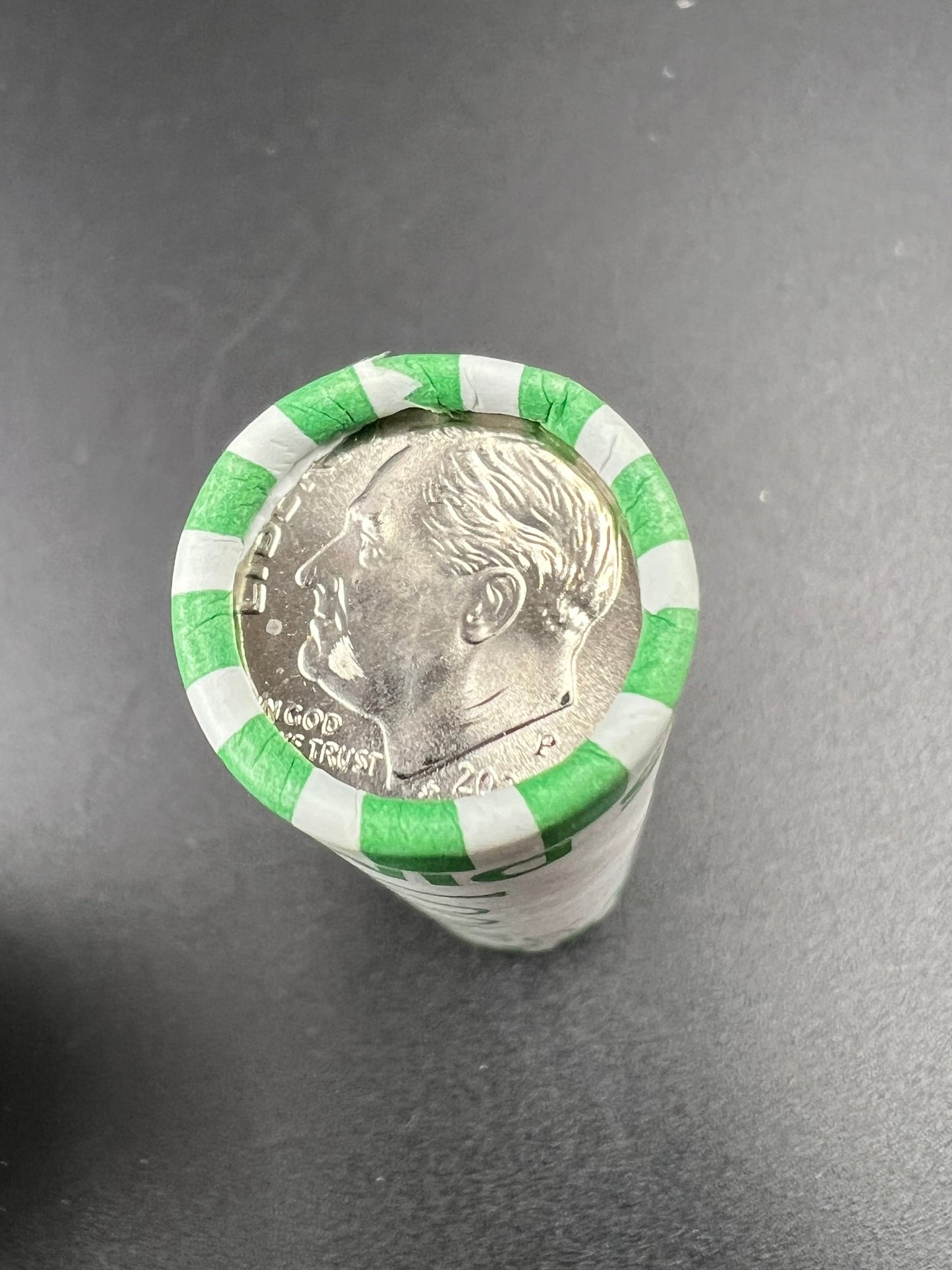 50 Coin OBW Roll 2025 P Roosevelt Clad Dime Coins BU Uncirculated