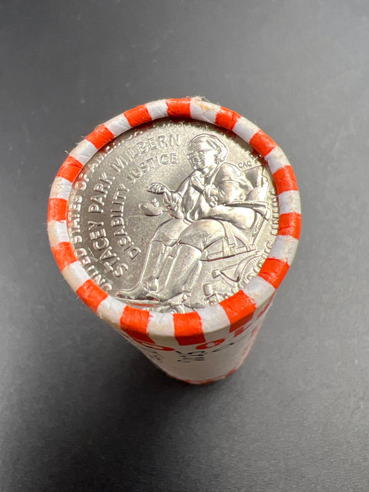 2025 P Stacey Park Milbern Women's ATB 40 Coin BU Quarter Roll OBW America The Beautiful