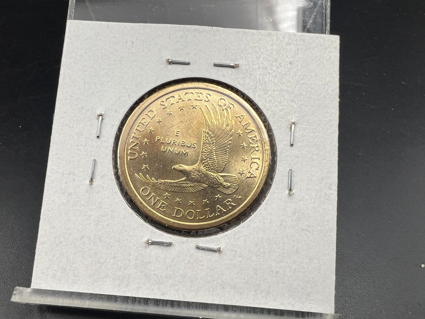 2000 D $1 Sacagawea Dollar Coin Gorgo PQ Purple toning obverse CH BU