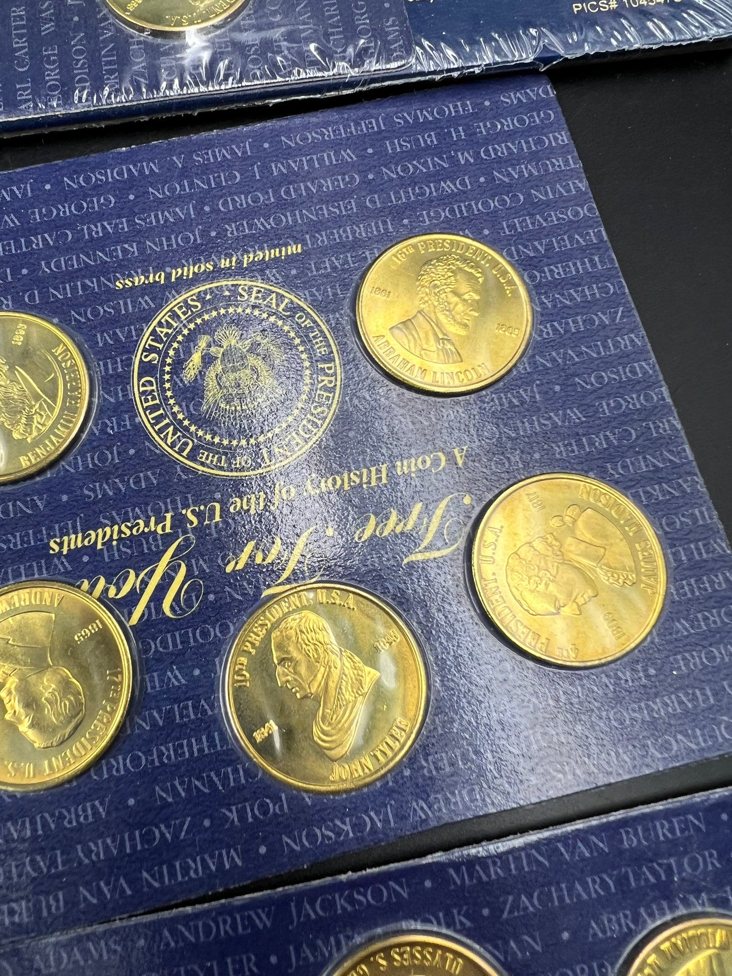 Lot of 3 sets of presidential medals 16 Medals CH / Gem UNC