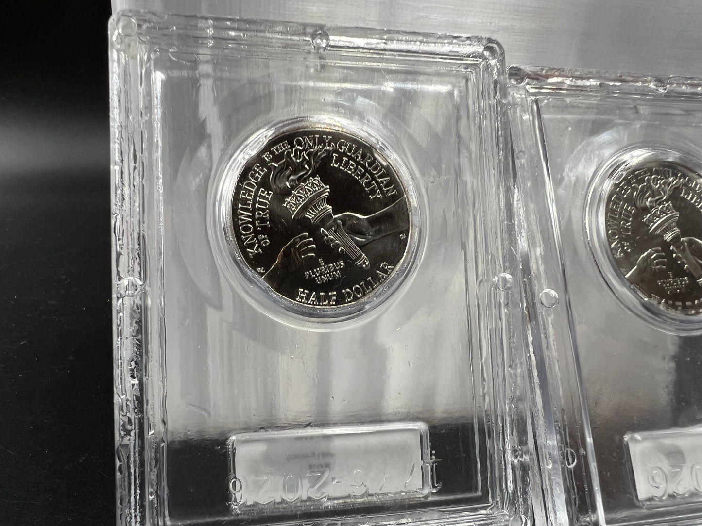 2 Coin P D Set 2026 Enduring Liberty Half Dollar Coins CLCC BU Certified