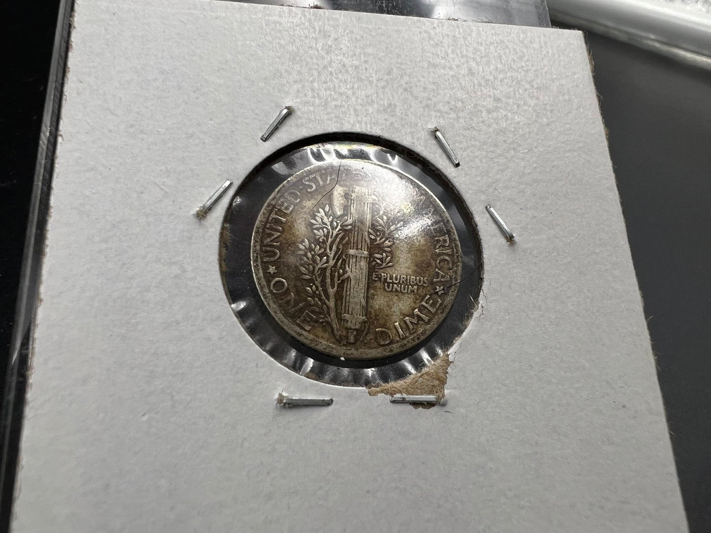 1936 P 10c Mercury Silver Dime VF Very Fine Neat Toning SK#1a