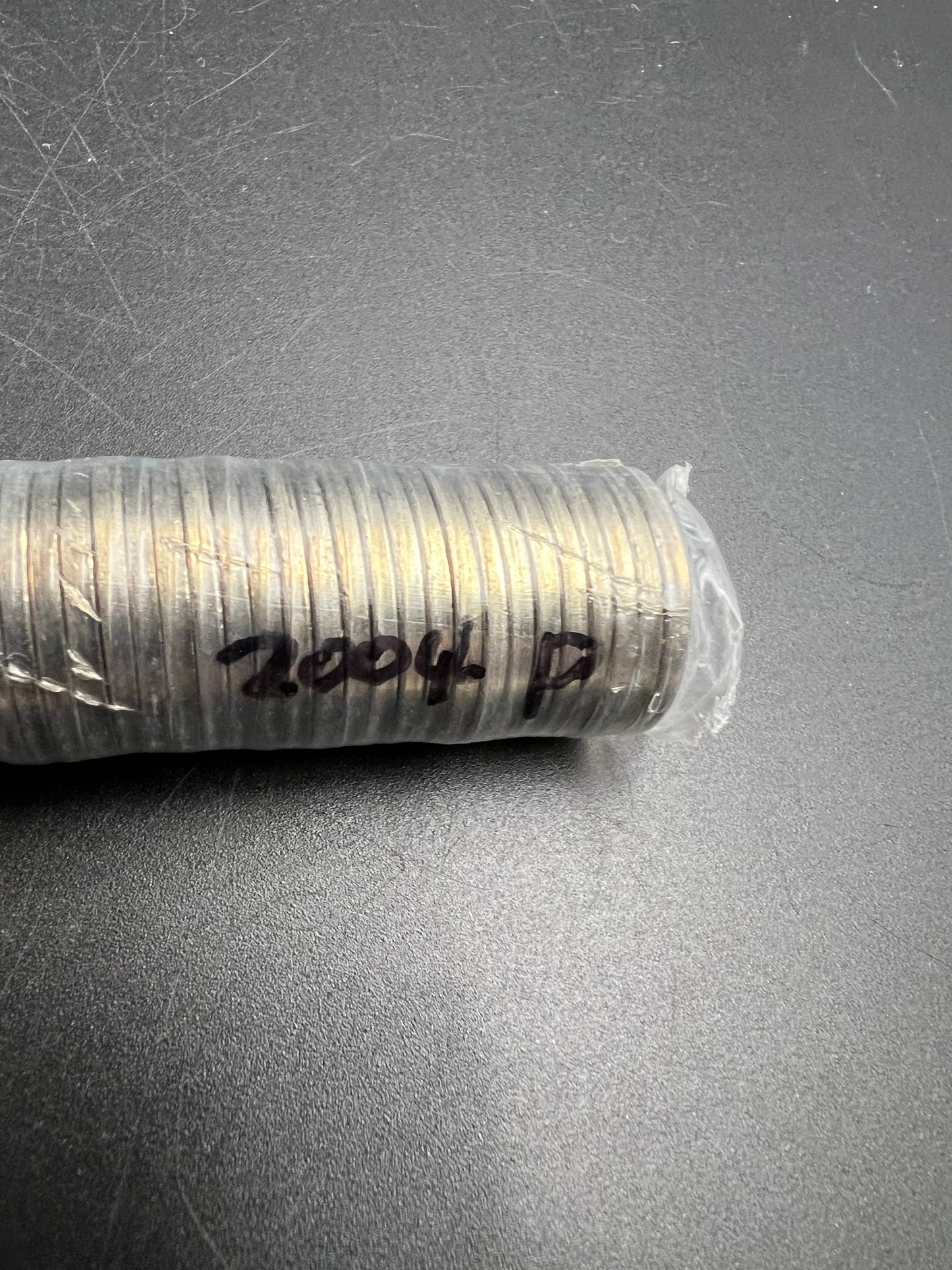 2004 D 5c Jefferson Westward Journey Keel Boat Nickel BU Roll in Shrinkwrap