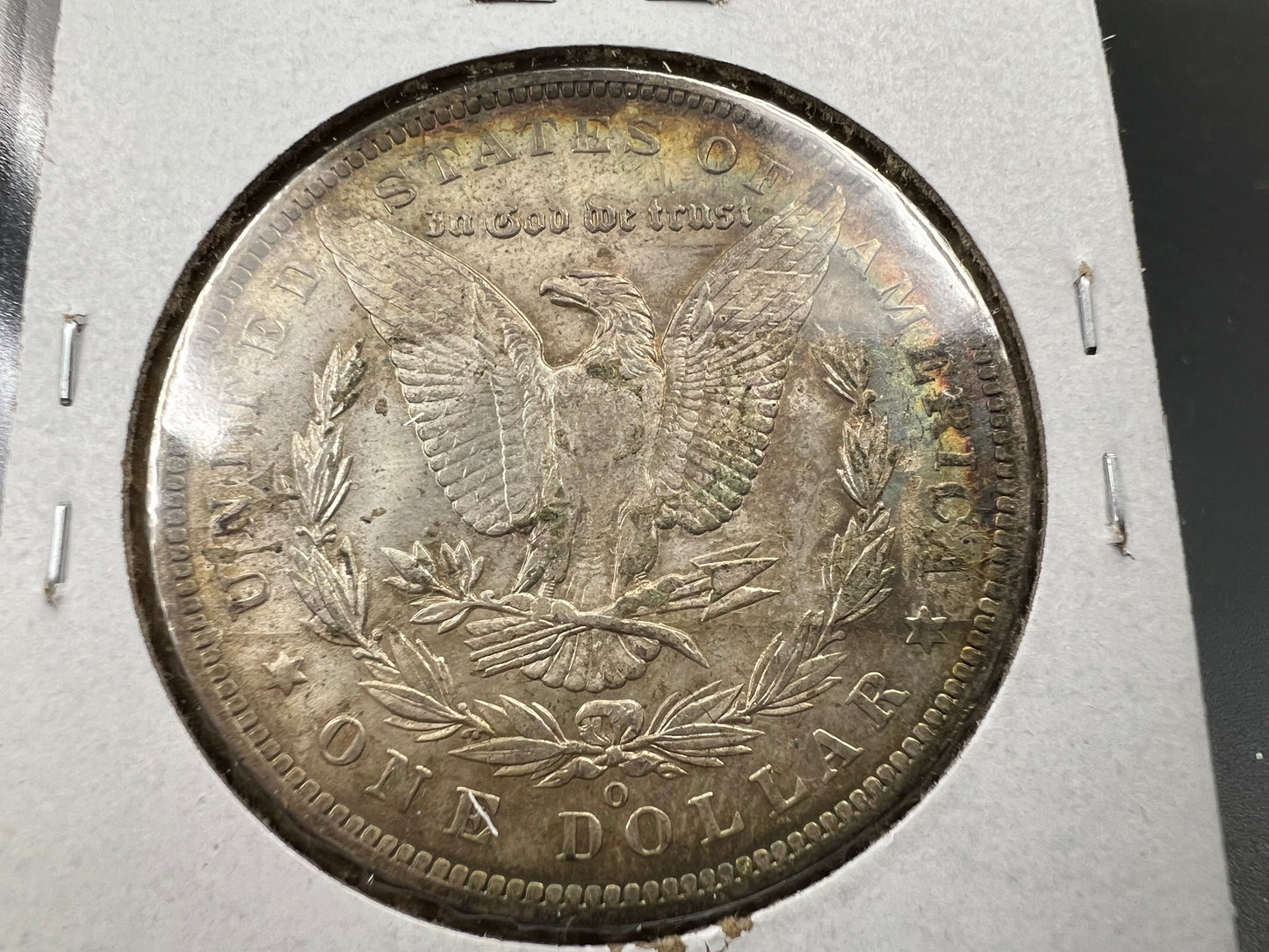 1885 O $1 Morgan Silver Dollar Coin CH BU PQ Toning Toner