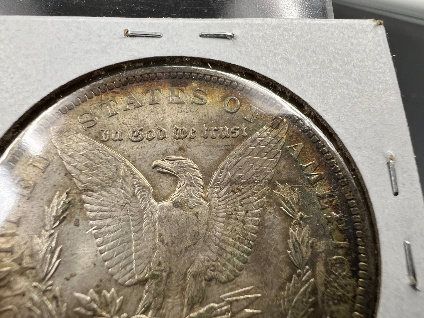 1885 O $1 Morgan Silver Dollar Coin CH BU PQ Toning Toner