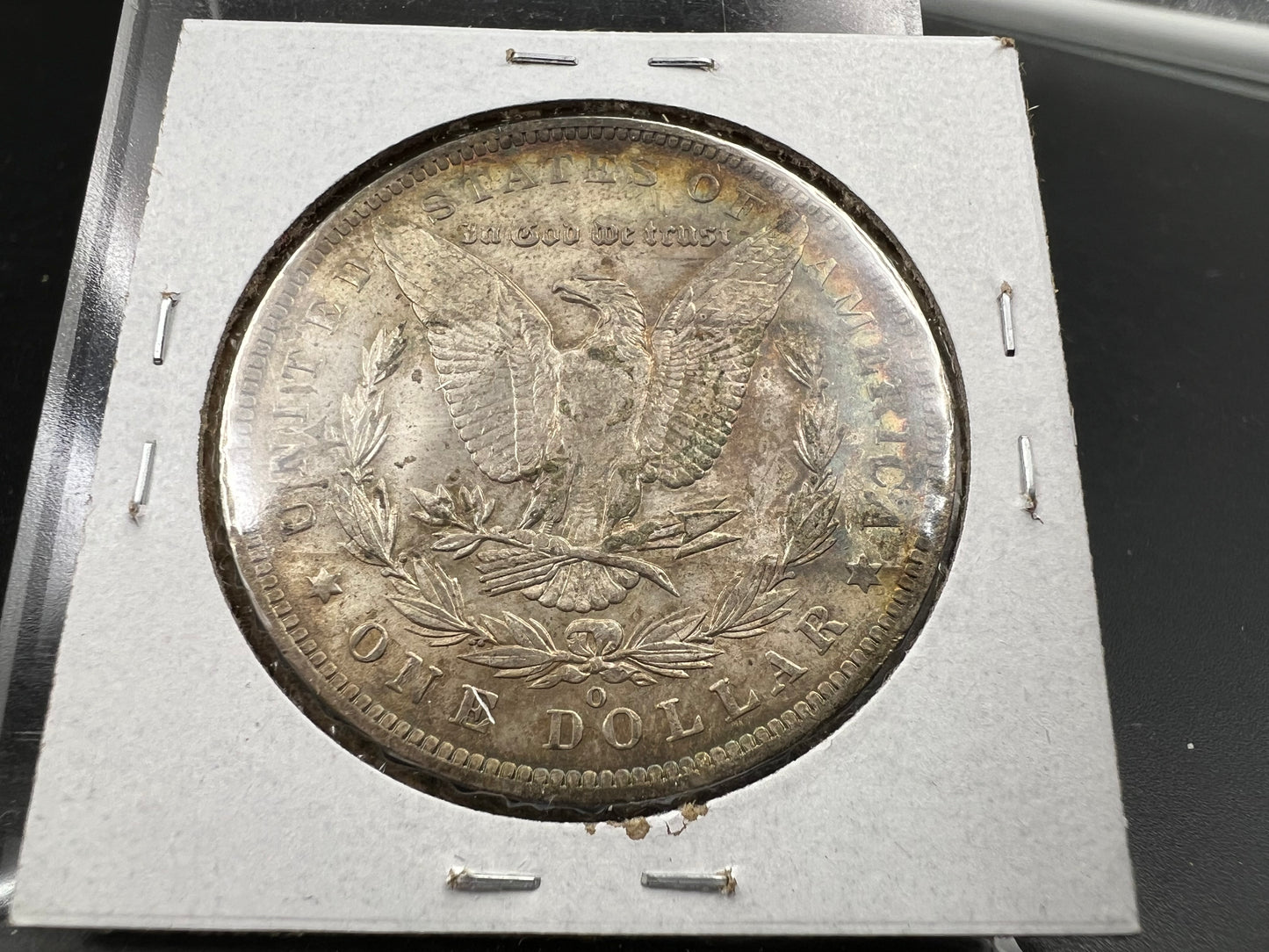 1885 O $1 Morgan Silver Dollar Coin CH BU PQ Toning Toner