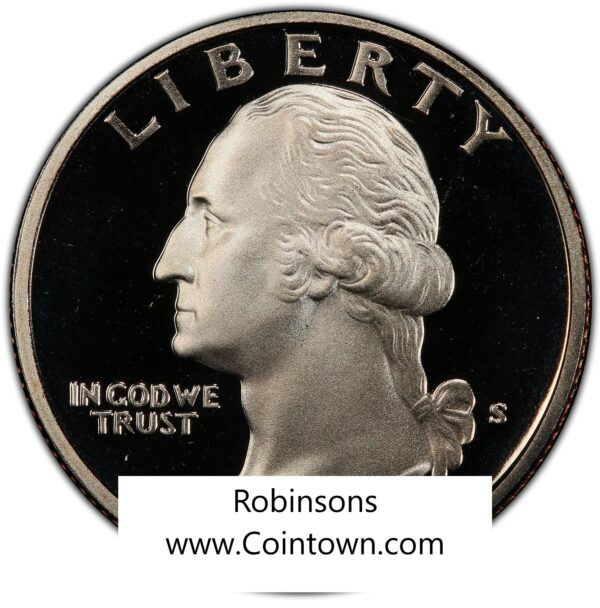 1996 S 25C Washington Quarter Proof Single Coin