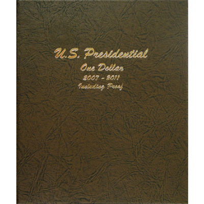 Dansco U.S. Presidential $1 Album w/Proofs (2007-2011)