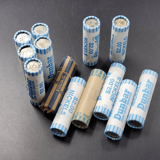 2005 P Buffalo Bison Jefferson Nickel 5 Cents 40 Coins CH BU Roll -1 Roll per Buy