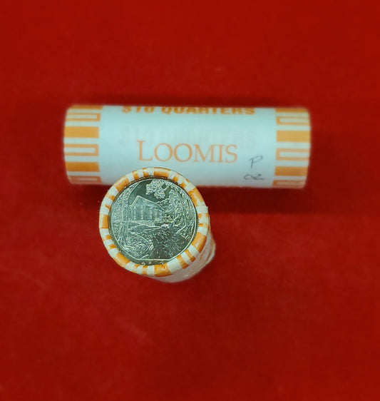 1 Unopened Bank Uncirculated Roll 2017 P Ozark National Scenic Riverways (MO) "America the Beautiful" Quarter OBW