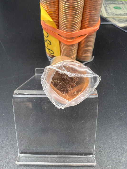 2008 P Lincoln Memorial Cent Penny 50 1c Coin BU Roll