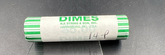 2014 P 10c Roosevelt Clad Dime Roll Choice BU UNC OBW
