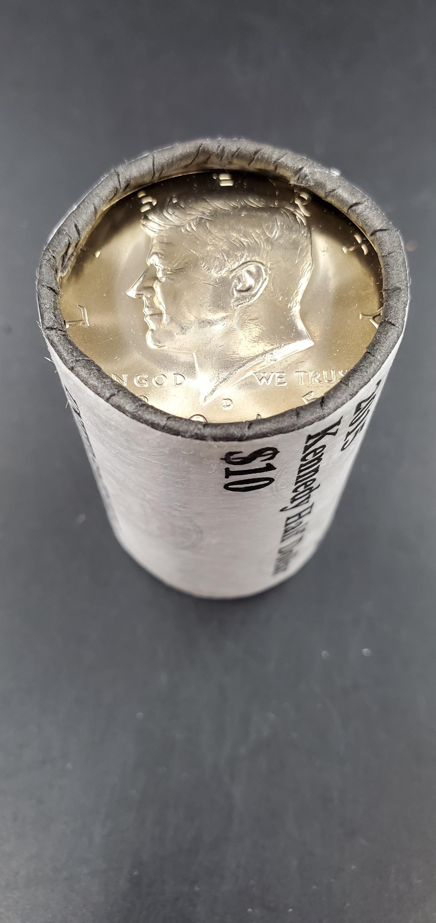 2015 D 20 coin Kennedy 50c Half Dollar Clad Coin OBW US Mint Roll Wrap BU Unc