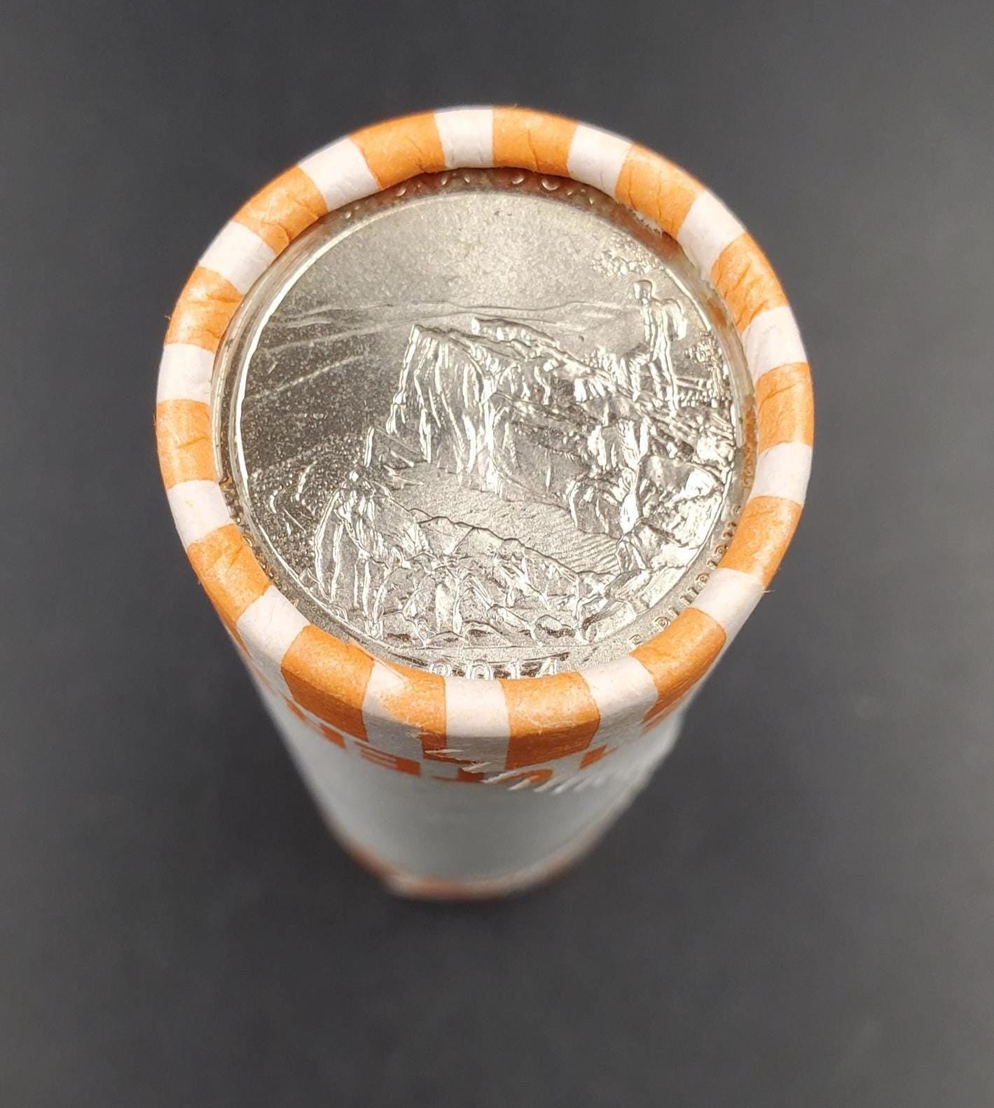 1 Unopened Bank Uncirculated Roll 2014 D Shenandoah  (Virginia)" America the Beautiful " Quarters OBW