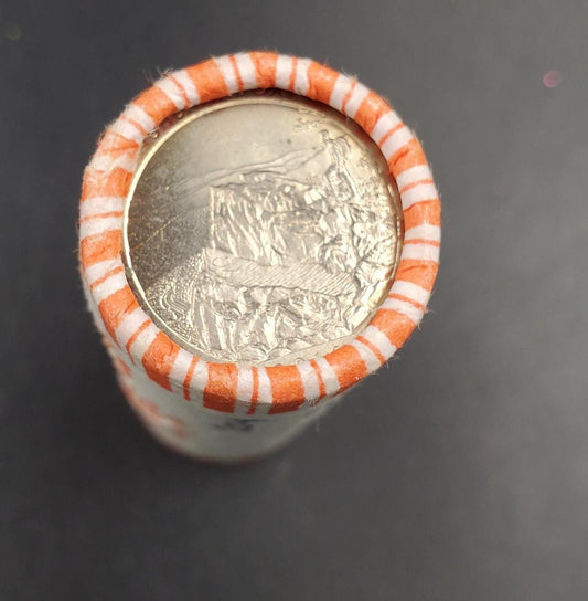 1 Unopened Bank Uncirculated Roll 2014 P Shenandoah  (Virginia)" America the Beautiful " Quarters OBW