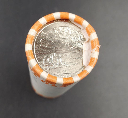 1 Unopened Bank Uncirculated Roll 2014 D Great Sand Dunes (CO)" America the Beautiful " Quarters OBW