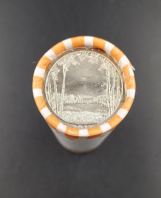 1 Unopened Bank Uncirculated Roll 2013 P White Mountain Park (NH) " America the Beautiful " Quarters OBW