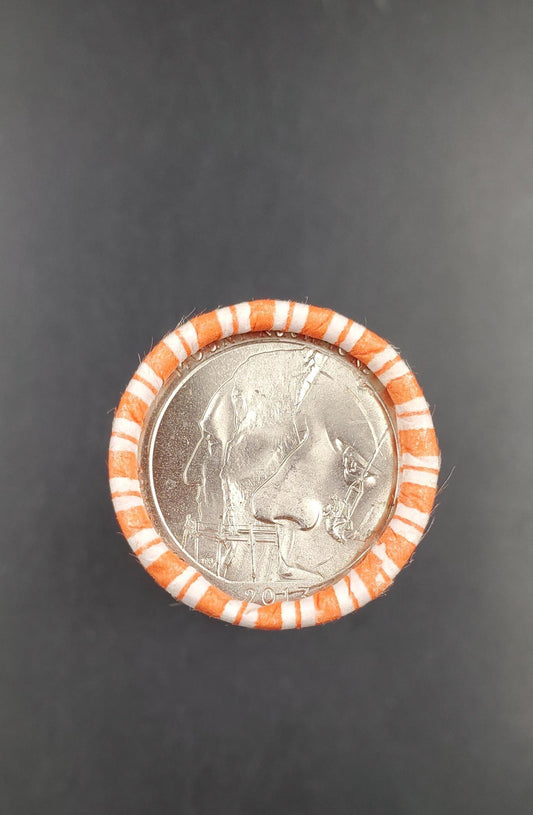 1 Unopened Bank Uncirculated Roll 2013 P Mount Rushmore Park (SD)" America the Beautiful " Quarters OBW