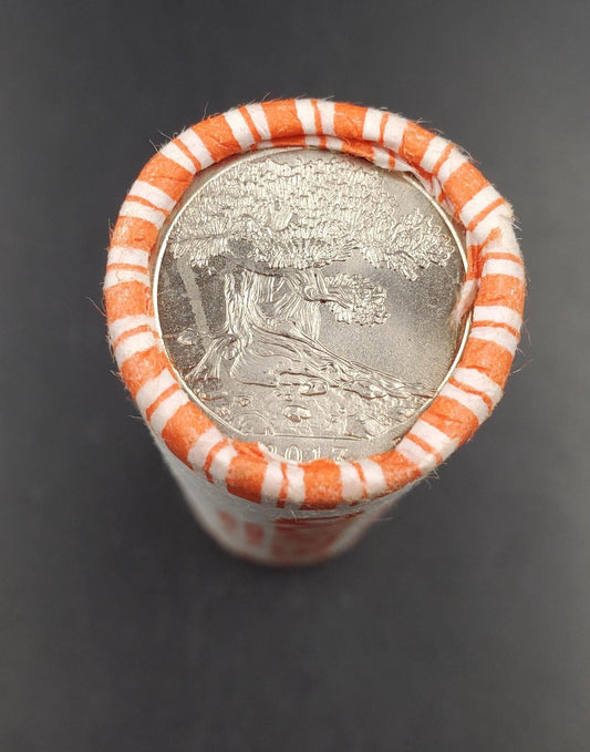 1 Unopened Bank Uncirculated Roll 2013 P Great Basin Park (Nevada) " America the Beautiful " Quarters OBW