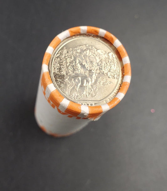 1 Unopened Bank Uncirculated Roll 2011 P Olympic Nat. Park (Washington)" America the Beautiful " Quarters OBW