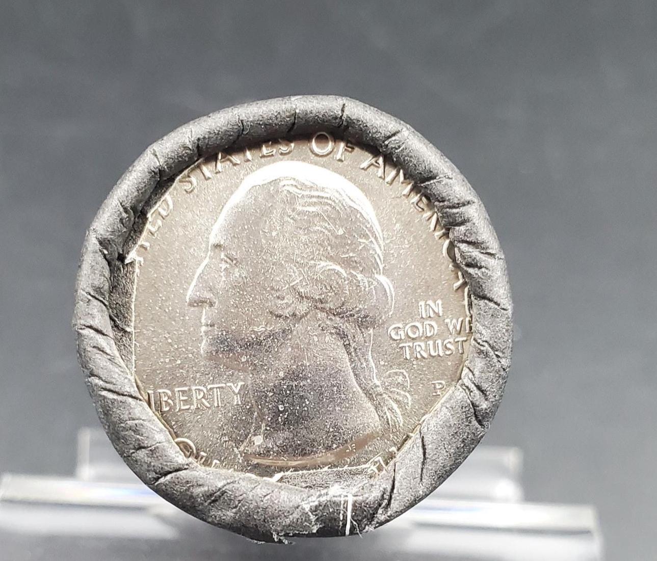 1 Unopened US Mint Roll 2011 P Gettysburg Nat. Military Park (PA) " America the Beautiful " Quarters OBW