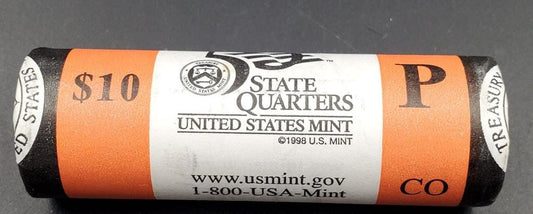 1 Unopened US Mint Uncirculated Roll 2006 P Colorado Statehood Quarters OBW 40 coins