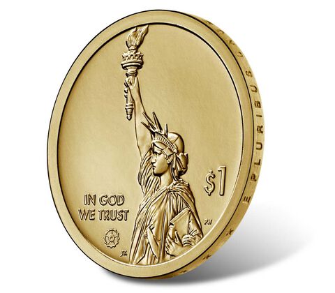 2020 D $1 American Innovation Dollar South Carolina Golden Dollar Single Coin BU
