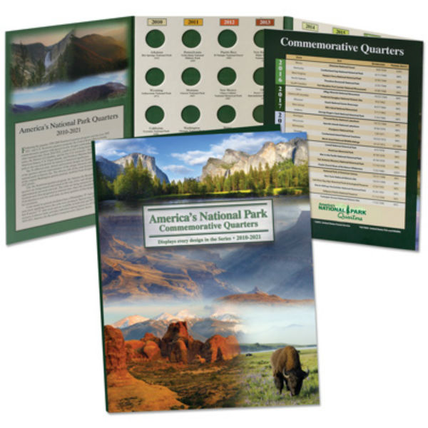 Littleton America's National Park Commemorative Quarters Folder