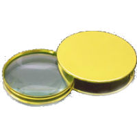 4X Gold Plated 2.5" Loupe