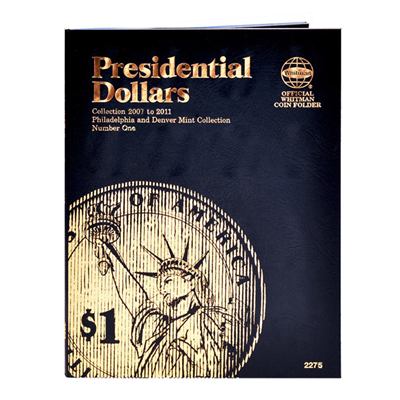 Whitman Presidential Dollars Folder Number One (P&D Mints)