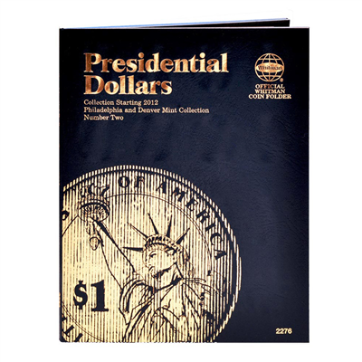 Whitman Presidential Dollars Folder Number Two (P&D Mints)