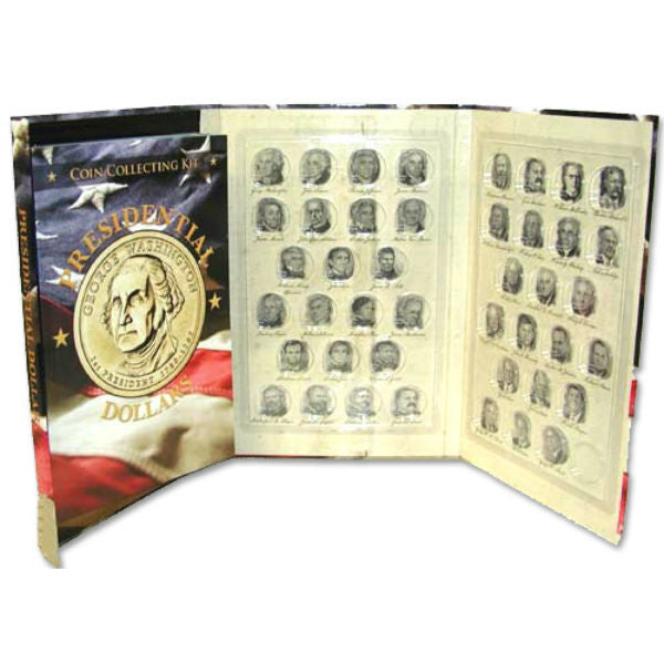 Presidential Dollars Coin Collecting Kit Robinson s Coin Town