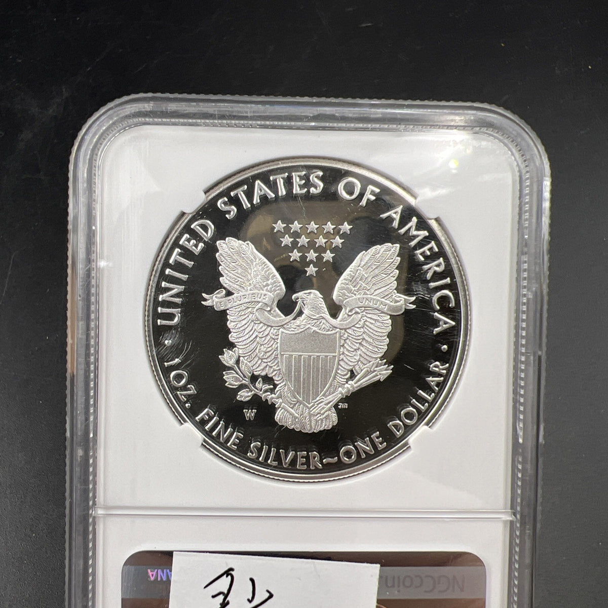 NGC error "2017" 2018 W 1 Oz Proof ASE American Silver Eagle Coin PF69 UCAM