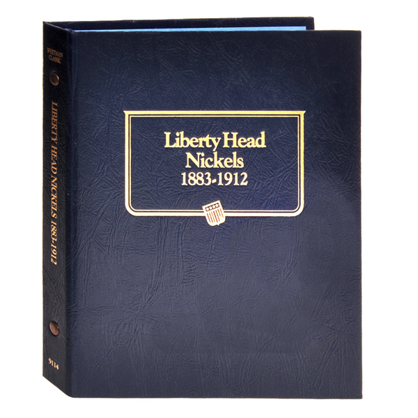 Whitman Liberty Head Nickels Album (1883-1912)