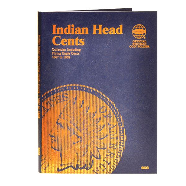 Whitman Indian Head Cents Folder (1857-1909)