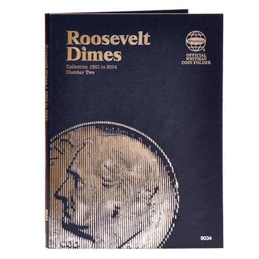 Whitman Roosevelt Dimes Folder (1965-2004)