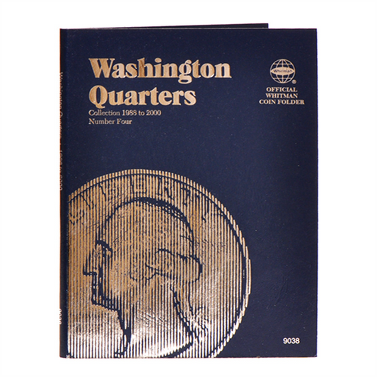 Whitman Washington Quarters Folder (1988-2000)