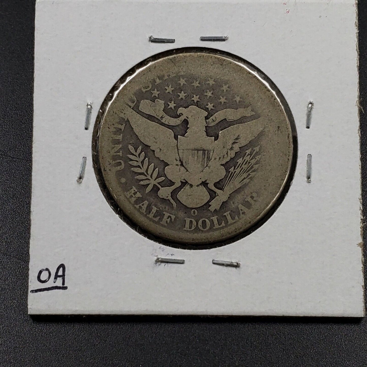 1895 O Barber Silver Half Dollar Coin Choice AG About Good New Orleans