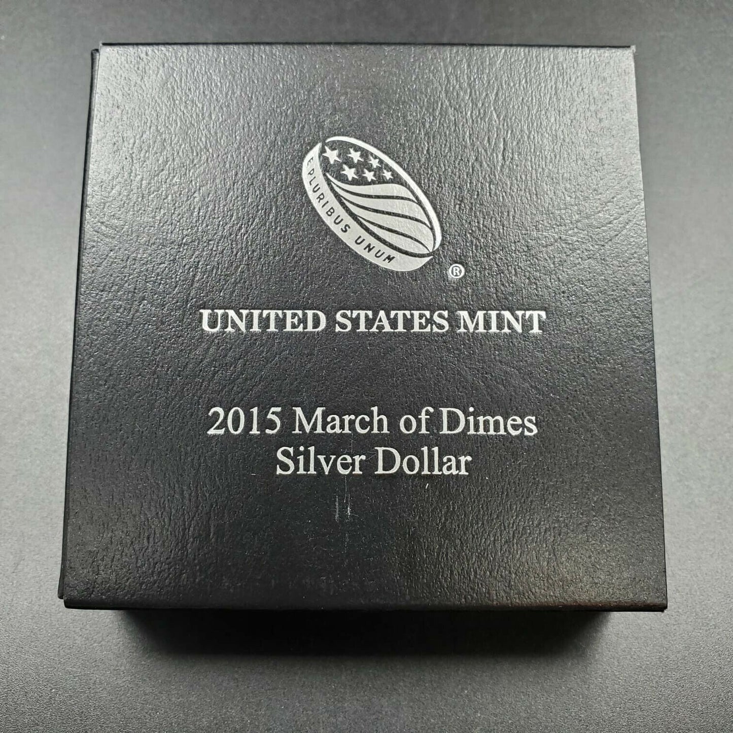 2015 March of Dimes Business STK Silver $1 Dollar Commemorative Coin OGP Box COA