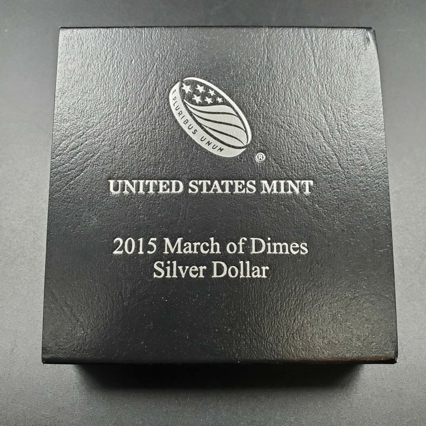 2015 March of Dimes Proof Silver $1 Dollar Commemorative Coin OGP Box COA