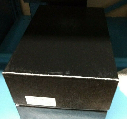 BLACK DOUBLE ROW MEDIUM SIZE 2 X 2 COIN BOX NEW EXTRA THICK CARDBOARD