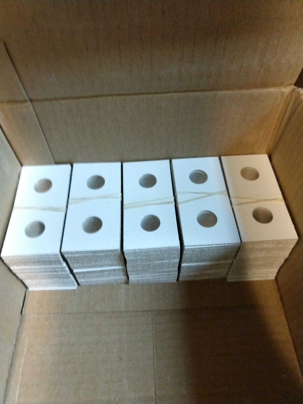 100 2 X 2 CARDBOARD HOLDERS FOR US DIME TEN CENTS 10C SIZE NEW