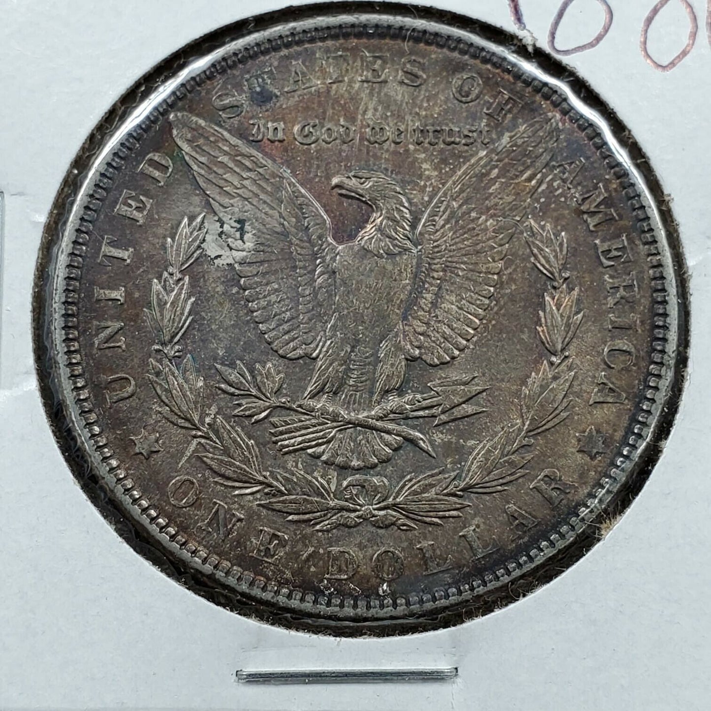 1886 P $1 Morgan Silver Dollar Coin Choice AU / UNC NEAT Original Toning